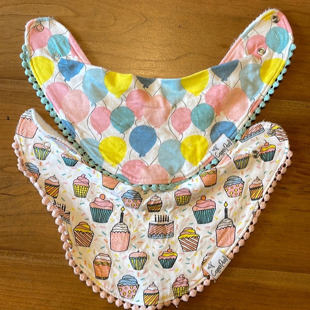 Two Birthday Bibs
